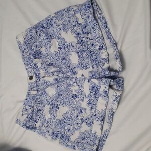 American Apparel floral shorts